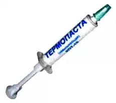 Фото товара Термопаста КПТ-19 серая, шприц 10г для процессоров