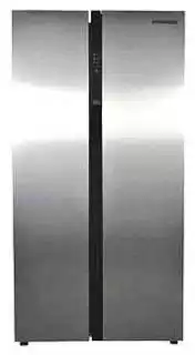 Фото товара Холодильник Grunhelm GNB-180MLX, нержавеющая сталь, Side-by-Side, 584 л, No Frost, класс A+, 178.8×89.5×69 см