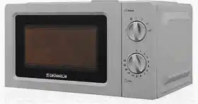 Фото товара Микроволновая печь GRUNHELM 20MX701-W, белая, 800W, 20л, механическая