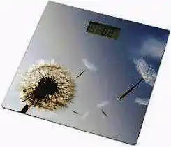 Фото товара Весы напольные GRUNHELM BES-BLB, стеклянные, квадратные, до 180 кг