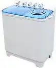 Фото товара Стиральная машина полуавтомат Grunhelm GWF-WS752B бело-синяя, 7.5 кг