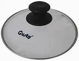 Фото товара Крышка для посуды стеклянная Gusto GT-8100-24, 24 см