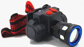 Фото товара Налобный фонарь Police 0604-T6, LED T6, аккумуляторный, 1х18650, ЗУ 220V, zoom, Box