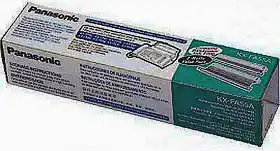 Фото товара Термопленка для факса оригинальная, Panasonic KX-FA55А (2x50м), Япония