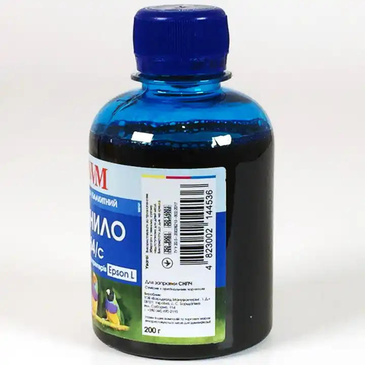 Чорнило E64/C Cyan WWM 200 г, для Epson - зображення 2