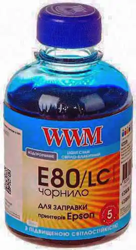 Чорнило WWM для Epson L800 200 г Light Cyan - зображення 1