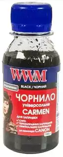 Фото товару Чорнило WWM CARMEN (CU/B) Black 100 г для принтерів Canon