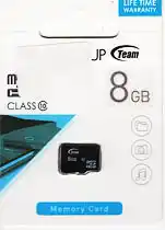 Фото товара Карта памяти 8Gb Class 10 TEAM GROUP, microSDHC