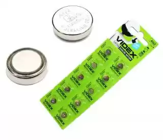 Фото товара Батарейка AG2 Videx, 1.5 V, щелочная, бл. 10/1, аналоги: LR59, LR726, G2, 196, SR726W, GP96A, 396