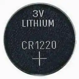 Батарейка CR1220, Videx, 3 V, літієва, бл. 5/1, аналоги: DL1220, ECR1220, BR1220, KCR1220, SB‑T9 - зображення 1