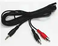 Фото товара Кабель Audio 3.5 мм Male to 2xRCA Male 1,5 м