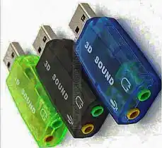 Фото товара Звуковая карта USB (3D Sound, 2 Channel), RTL