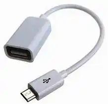 Фото товара Кабель OTG USB 2.0 Female на micro USB Male, RTL, белый