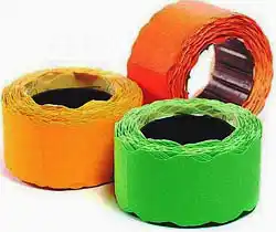 Фото товара Ценник бумажный, 26 х 12 mm, 500 шт, Economix E21304-06, оранжевый