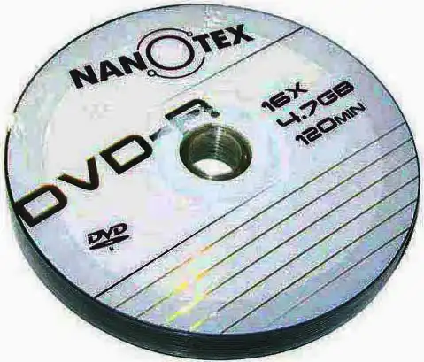 Диск DVD-R Nanotex 4.7Gb 16x з паперовим конвертом - зображення 1