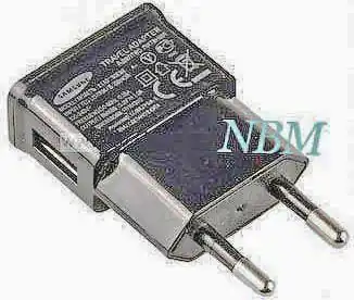 Зарядний пристрій 220v на USB, 5V 2A, чорний - зображення 1