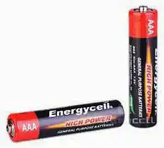 Фото товара Батарейка AAA R03, ENERGYCELL, 1,5 V, щелочная, бл. 4/1, аналоги: LR03, UM4, 24A, MN2400, AM4