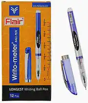Фото товара Ручка шариковая Flair writometer 743 - 10 км. черная