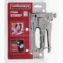 Степлер строительный 53 тип 4-14 мм,HAISSER - изображение 1