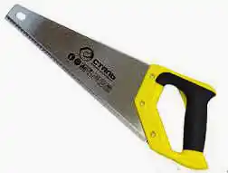 Фото товара Ножовка по дереву с двухкомпонентной ручкой 450мм Сталь