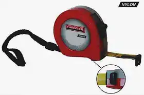 Фото товара Рулетка 7,5*25 мм , нейлон, пластиковый корпус, автостоп, HAISSER
