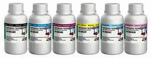 Комплект чорнила CW Epson TX650 6*200мл - зображення 1