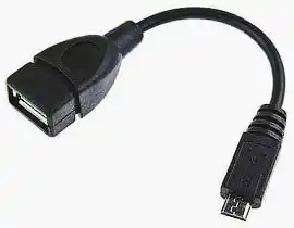 Фото товара Кабель OTG USB2.0 Female на mini USB Male, 10 см