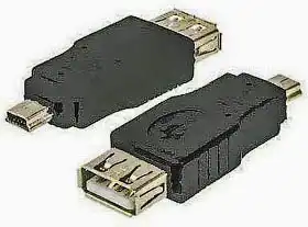Фото товара Адаптер mini USB 2.0 Male на USB Female