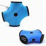 Фото товара HUB USB 2.0 на 4 порта, синий