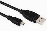 Фото товара Кабель USB 2.0 Male на micro USB Male, поддержка 2.4А, 20 см