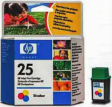 Фото товара Картридж HP №25 (51625A) Color, для: HP DJ 310; 320; 340; 400; 420c; 500c; 540; 550c; 560c; DW310/320/340; DW C-540/550/560; Apollo P-1200; P-1220