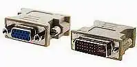 Фото товара Адаптер A-DVI-VGA. DVI-A 24-pin male на VGA 15-pin HD (3 ряда) female Cablexpert
