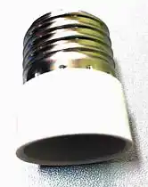 Фото товара Переходник E27 патрон на E14 LED лампочка