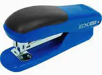 Фото товара Степлер канцелярский пластиковый для скоб №24/6, 26/6 сшивает до 25 листов, Economix E40207, синий