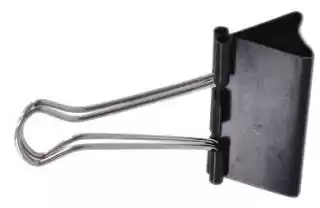 Фото товара Биндер 51 мм Buromax черный, в упаковке 12шт. (зажим для бумаг)