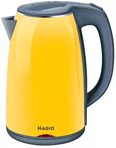 Електрочайник MAGIO МG-976 1.7 л, 1800 Вт, дисковий, двошаровий корпус з нержавіючої сталі - зображення 1