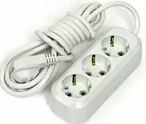 Фото товара Сетевой удлинитель Енергия CFL-03H 220 вольт, 3 розетки, длина кабеля 1,5 м