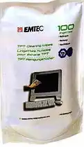 Фото товара Салфетки Emtec 5 in 1 TFT Screen Cleaning (TFT/PDA/LCD) 100шт Refill