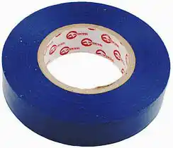 Фото товара Электроизоляционная лента ПВХ 0,15мм*17мм *20м синяя Сталь