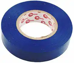 Фото товара Электроизоляционная лента ПВХ 0,15мм * 17мм * 25м синяя Сталь