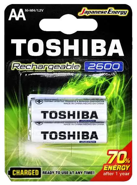 Аккумулятор Toshiba 2600mAh AA - изображение 1