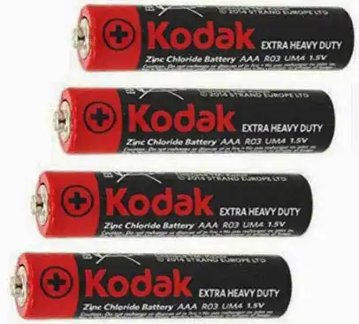Батарейка AAA LR03, Kodak Alkaline, 1,5 V, лужна, уп. 6/1, аналоги: Micro, MN2400, AM4, E92, 24A, K3A, R03 - зображення 1