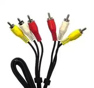 Фото товара Кабель 3RCA Male на 3RCA Male, 1.8 м типа тюльпан