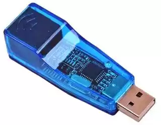 Фото товара Сетевая картаUSB 3.0 LAN на  RJ-45 female QTS1081B белая