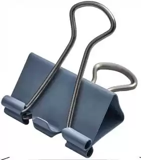 Фото товара Биндер 25 мм Buromax черный, в упаковке 12шт. (зажим для бумаг)