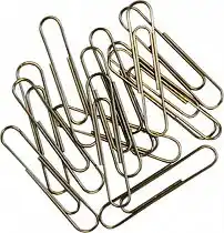 Фото товара Скрепки никелированные Buromax, 33 мм, 100 шт, круглые