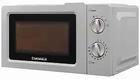 Фото товара Микроволновая печь GRUNHELM 20MX702-W, белая , 800W, механическая