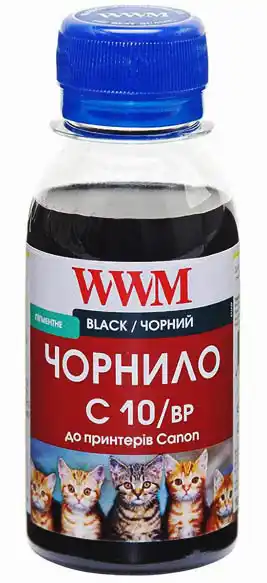 Чорнило WWM CANON PG-510, PG-512 Black Pigment 100 мл - зображення 1