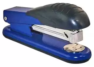 Фото товара Степлер метал №24/6, макс.30 листов, Scholz 85см, синий