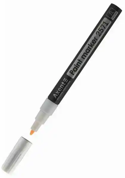 Маркер- краска Axent Paint 2571 белый - изображение 1